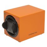 Single Watch Winder Burnt Amber