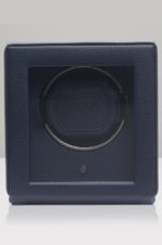 Wolf Cub Watch Winder with Cover in Navy