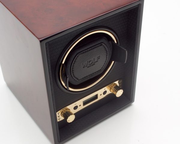 Wolf Meridian Watch Winder in Burlwood