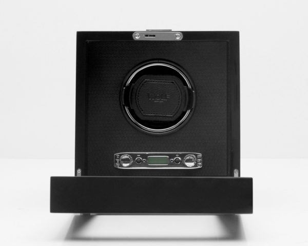 Wolf Savoy Watch Winder in Black