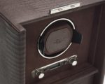 Wolf Blake Watch Winder in Brown Teju Lizard