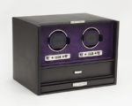 Wolf Blake Double Watch Winder in Black