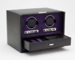 Wolf Blake Double Watch Winder in Black