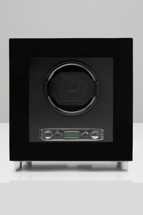 Wolf Savoy Watch Winder in Black