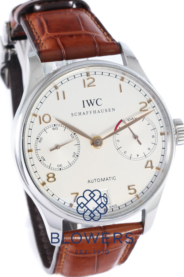 IWC Steel Portuguese Automatic 7 day IW500114
