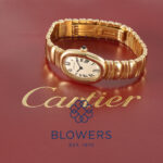 Cartier 18ct Yellow Gold Ladies Baignoire 1920