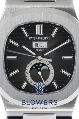 Patek Philippe Nautilus Annual Calendar Moonphase 5726A-001