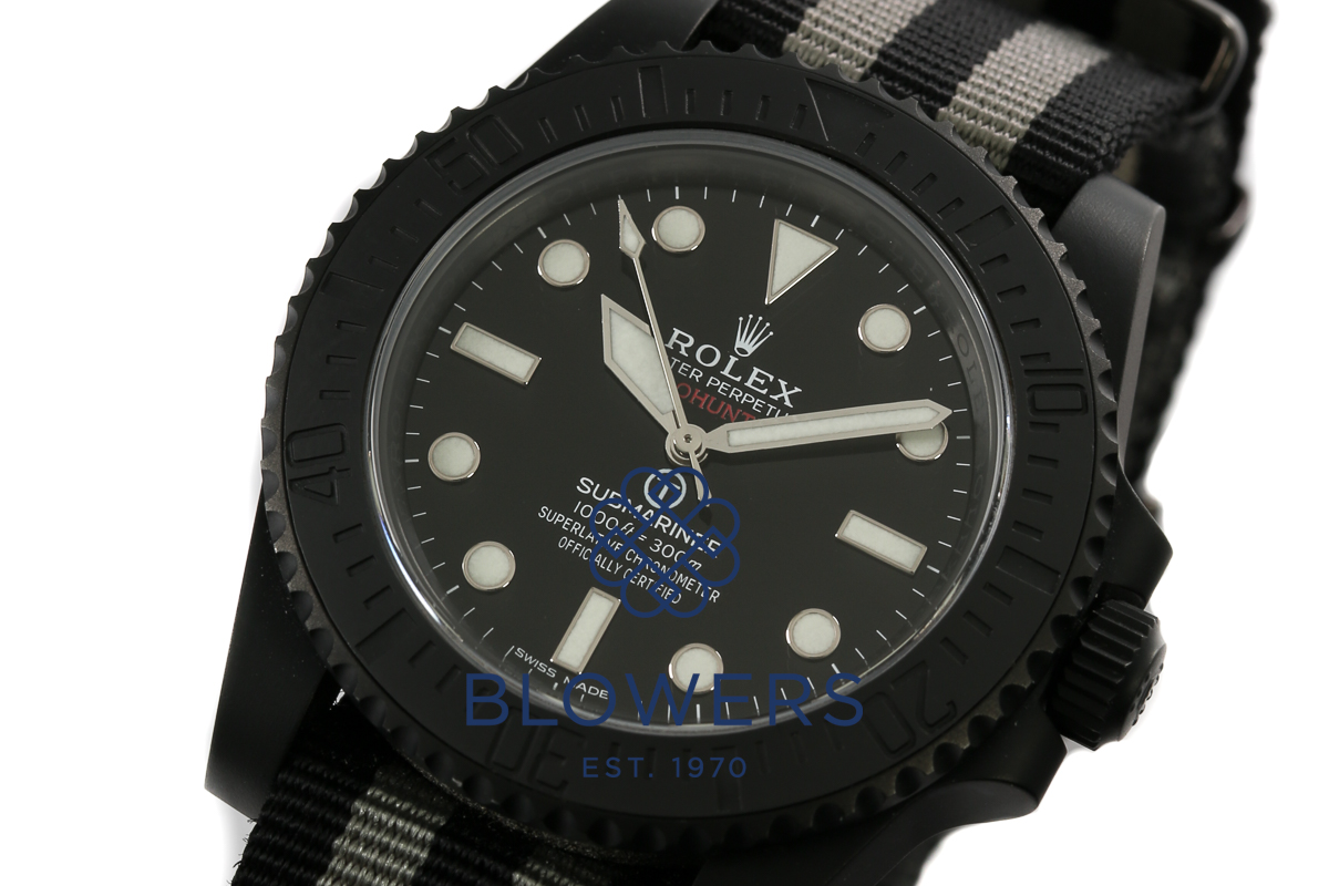 rolex pro hunter submariner black