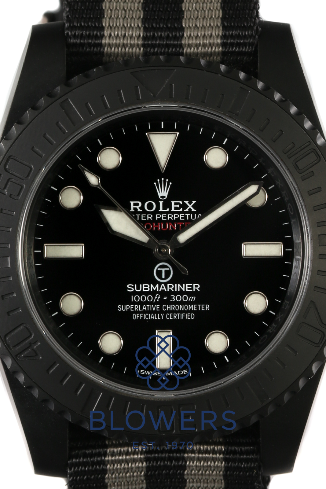 rolex pro hunter submariner black