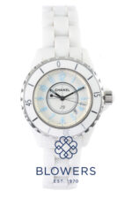 Chanel J12 White Ceramic Quartz H2422