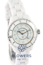 Chanel J12 White Ceramic Quartz H2422