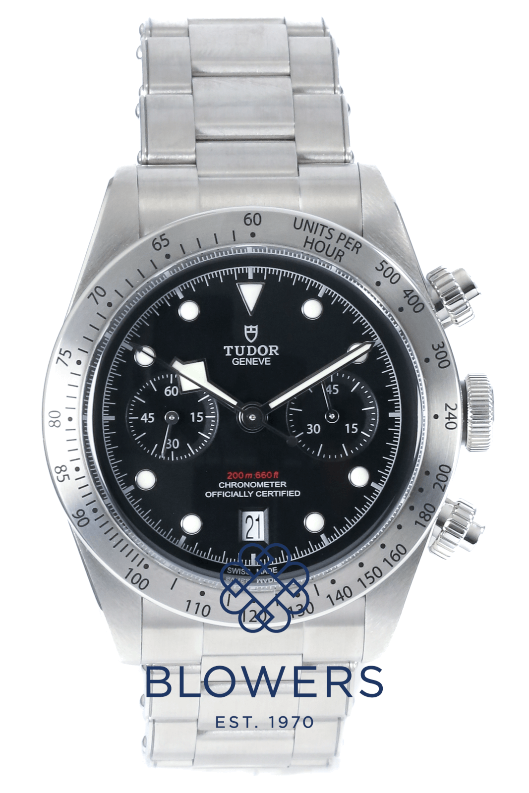 Tudor Heritage Black Bay Chronograph 79350 (RRP £4,930)