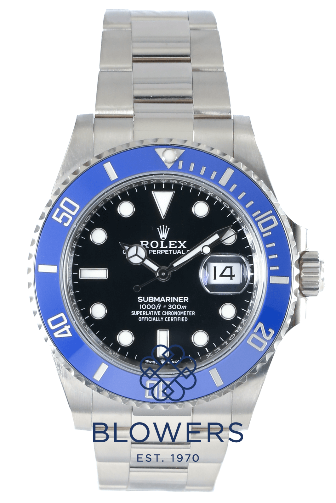 Rolex White Gold Submariner Date "Blueberry" 126619LB