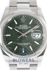 Rolex Oyster Perpetual Datejust 'Palm Dial' 126200