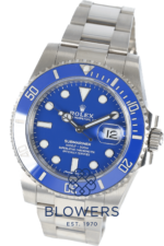 Rolex Oyster Perpetual Submariner Date "Smurf" 116619LB