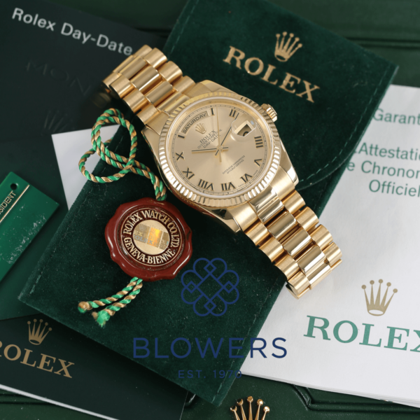 Rolex Oyster Perpetual Day-Date 118238.