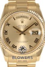 Rolex Oyster Perpetual Day-Date 118238.