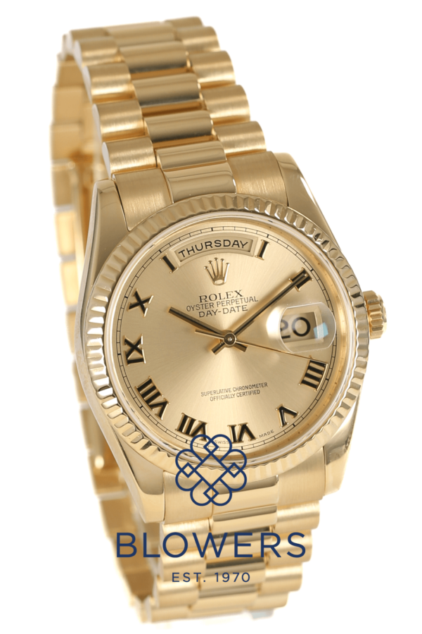 Rolex Oyster Perpetual Day-Date 118238.