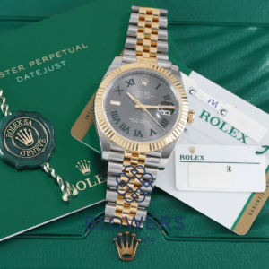 Rolex Oyster Perpetual Wimbledon Dial Datejust 126333