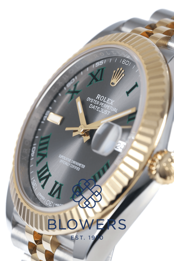 Rolex Oyster Perpetual Wimbledon Dial Datejust 126333