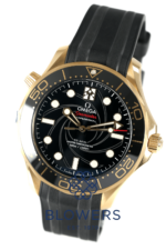 Omega Seamaster Diver James Bond 2 Watch Set 210.62.42.20.01.001 & 210.22.42.20.01.003