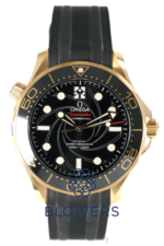 Omega Seamaster Diver James Bond 2 Watch Set 210.62.42.20.01.001 & 210.22.42.20.01.003