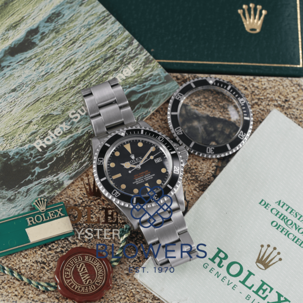 Rolex Oyster Perpetual 'double Red' Sea-Dweller Submariner 1665/0