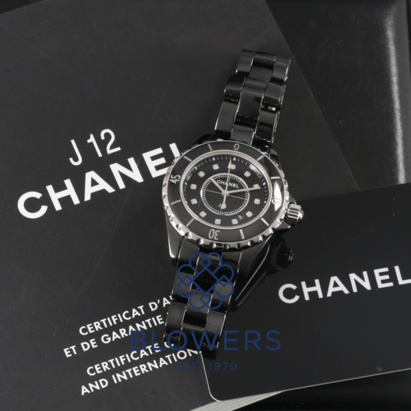 Chanel J12 Black Ceramic H1625