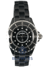 Chanel J12 Black Ceramic H1625