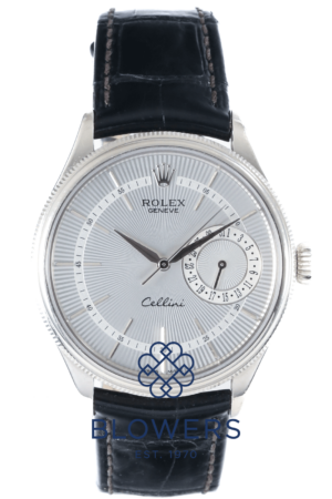 Rolex 18ct White Gold Cellini Date 50519