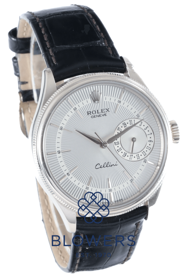 Rolex 18ct White Gold Cellini Date 50519