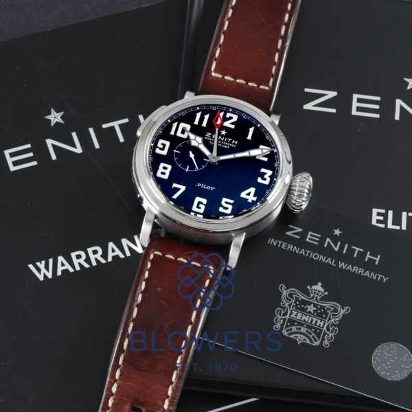 Zenith Elite Pilot Montre d'Aeronef Type 20 GMT 03.2430.693/21.C723