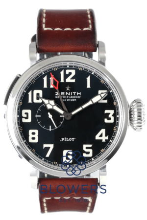 Zenith Elite Pilot Montre d'Aeronef Type 20 GMT 03.2430.693/21.C723