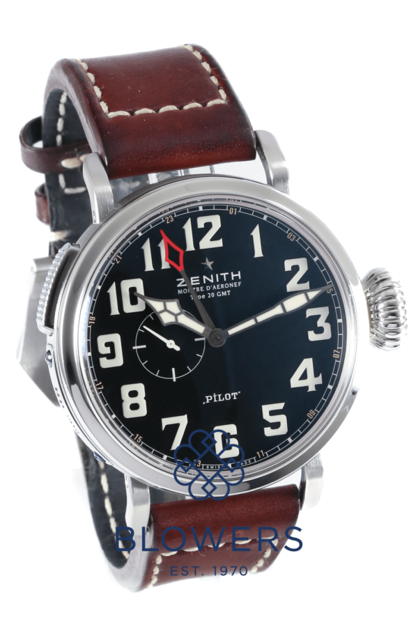 Zenith Elite Pilot Montre d'Aeronef Type 20 GMT 03.2430.693/21.C723