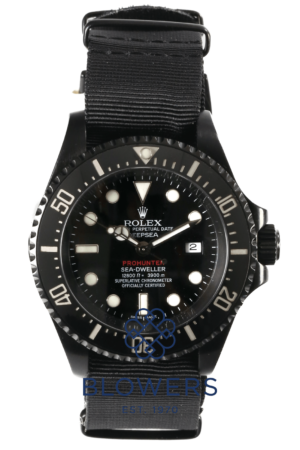 Pro-Hunter Seadweller Deepsea "Single Red" Military 116660