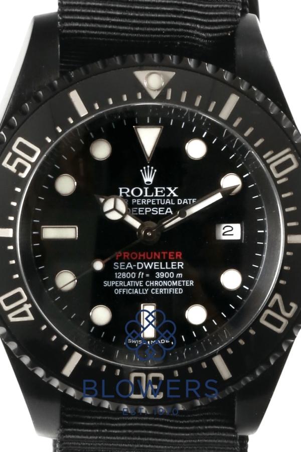 Pro-Hunter Seadweller Deepsea "Single Red" Military 116660