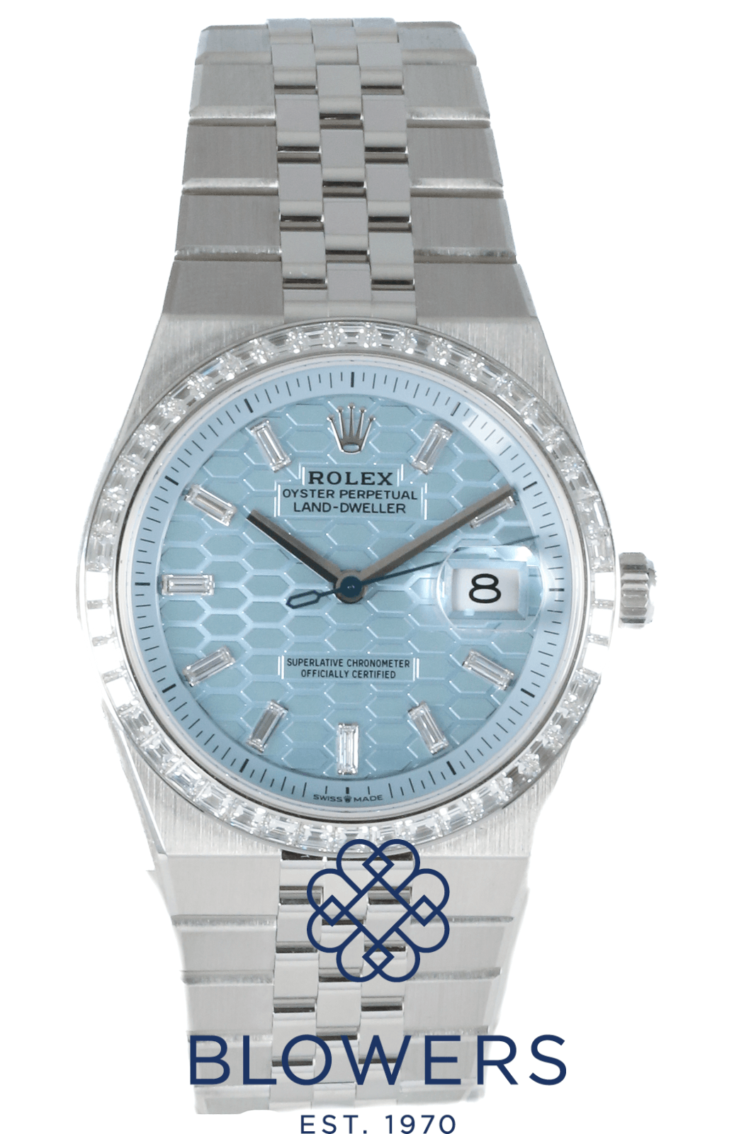 Rolex Platinum Land-Dweller 127286TBR