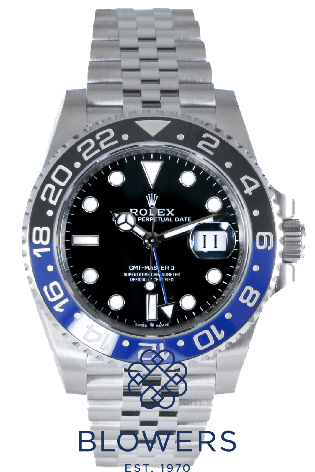 Rolex GMT Master-II "Batgirl" 126710BLNR UNWORN