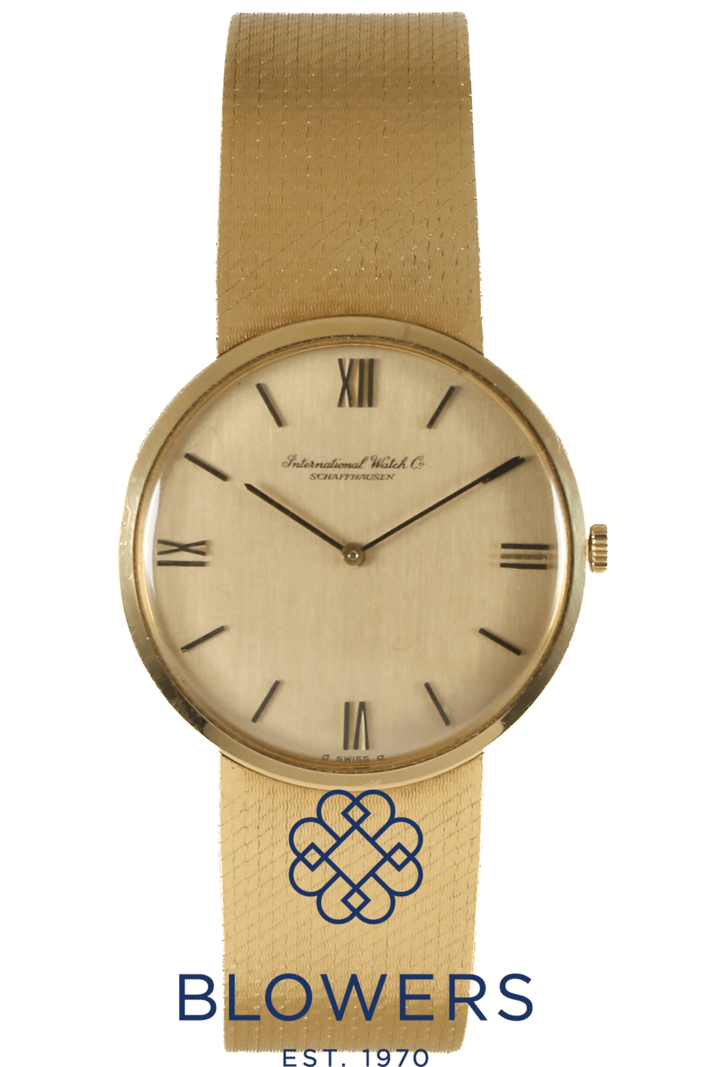 18ct Gold Vintage IWC Dress Watch