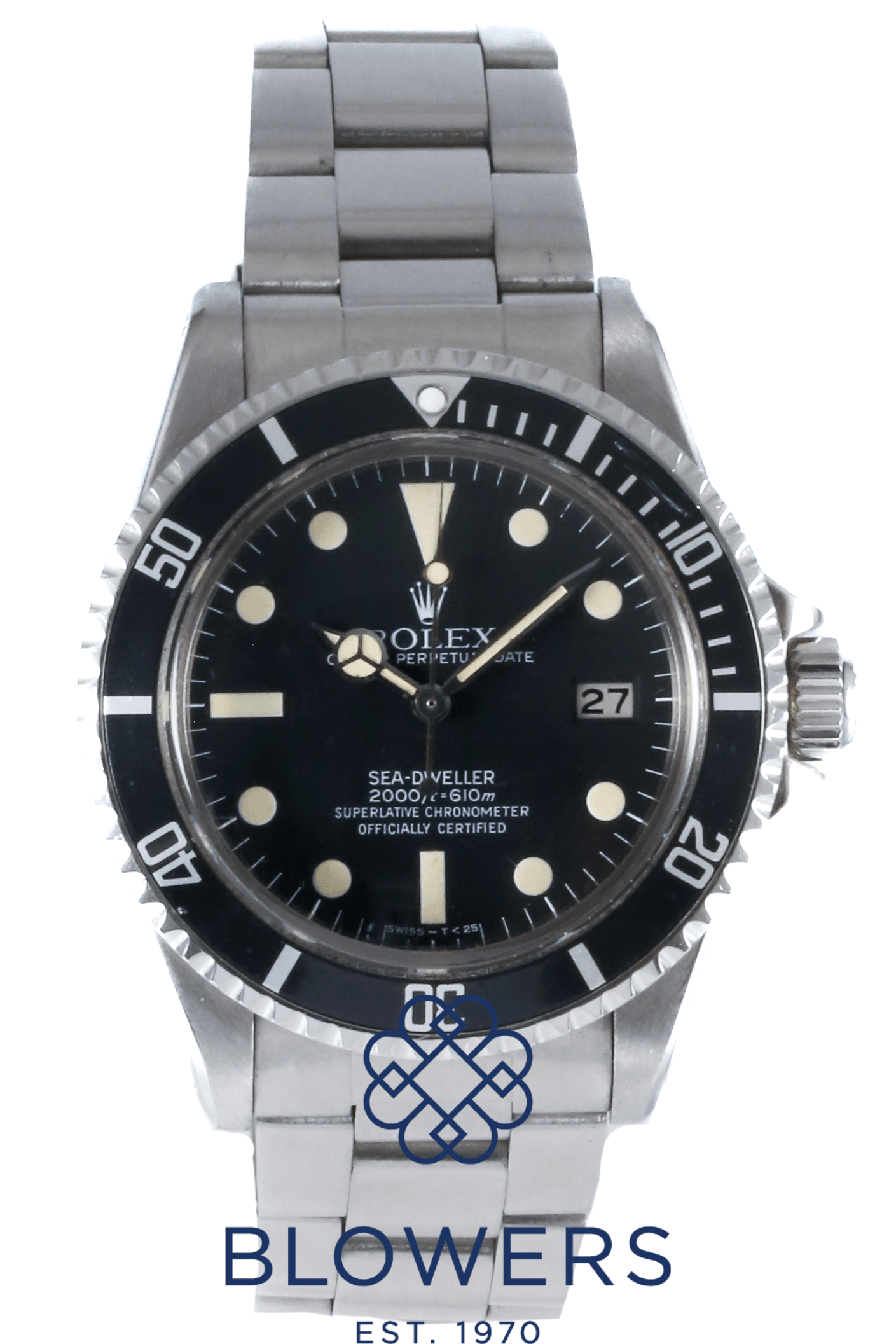 1982 “Great White” Sea-Dweller 1665 Complete Set