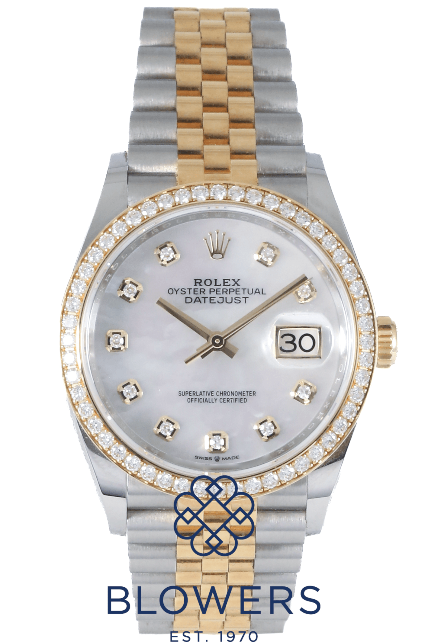 Rolex Bi Metal Oyster Perpetual Datejust 126283RBR