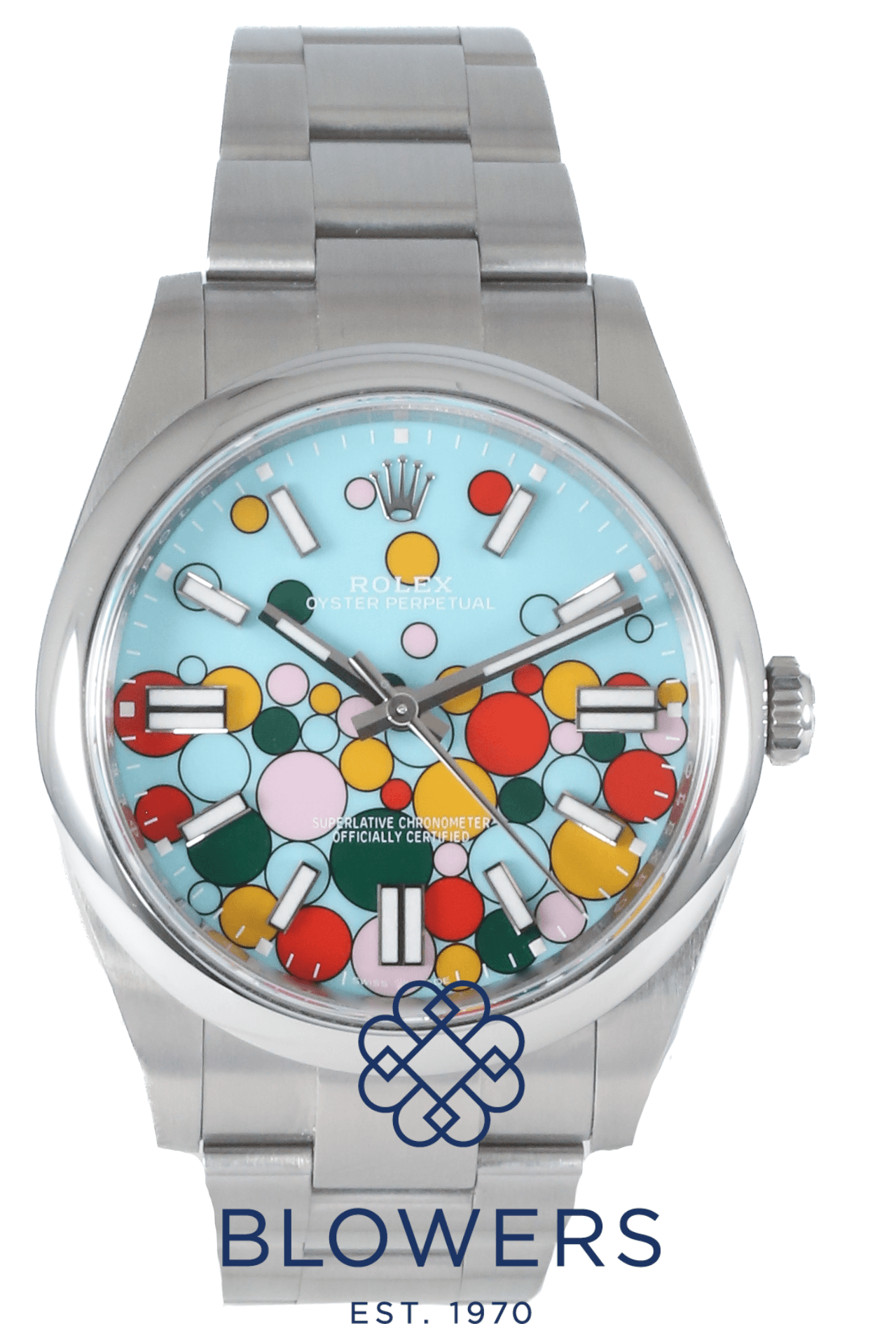 Rolex Oyster Perpetual 41 124300 'Celebration Dial'