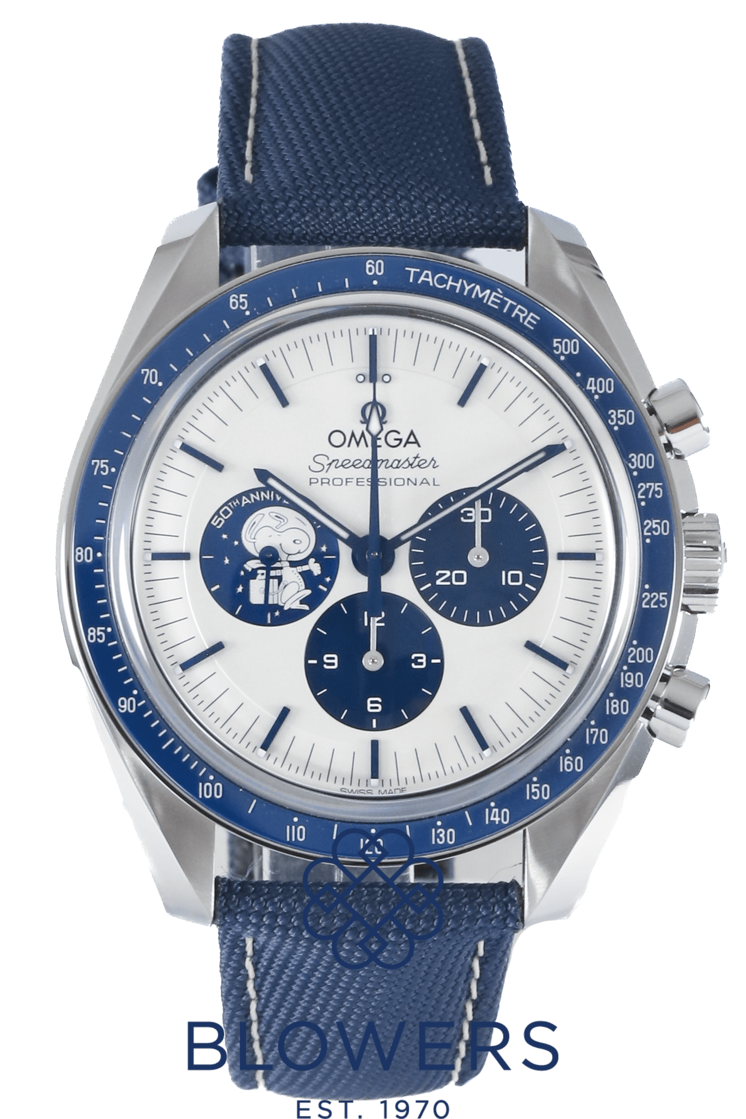 Omega Speedmaster Silver Snoopy Award 50th Anniversary 310.32.42.50.02.001